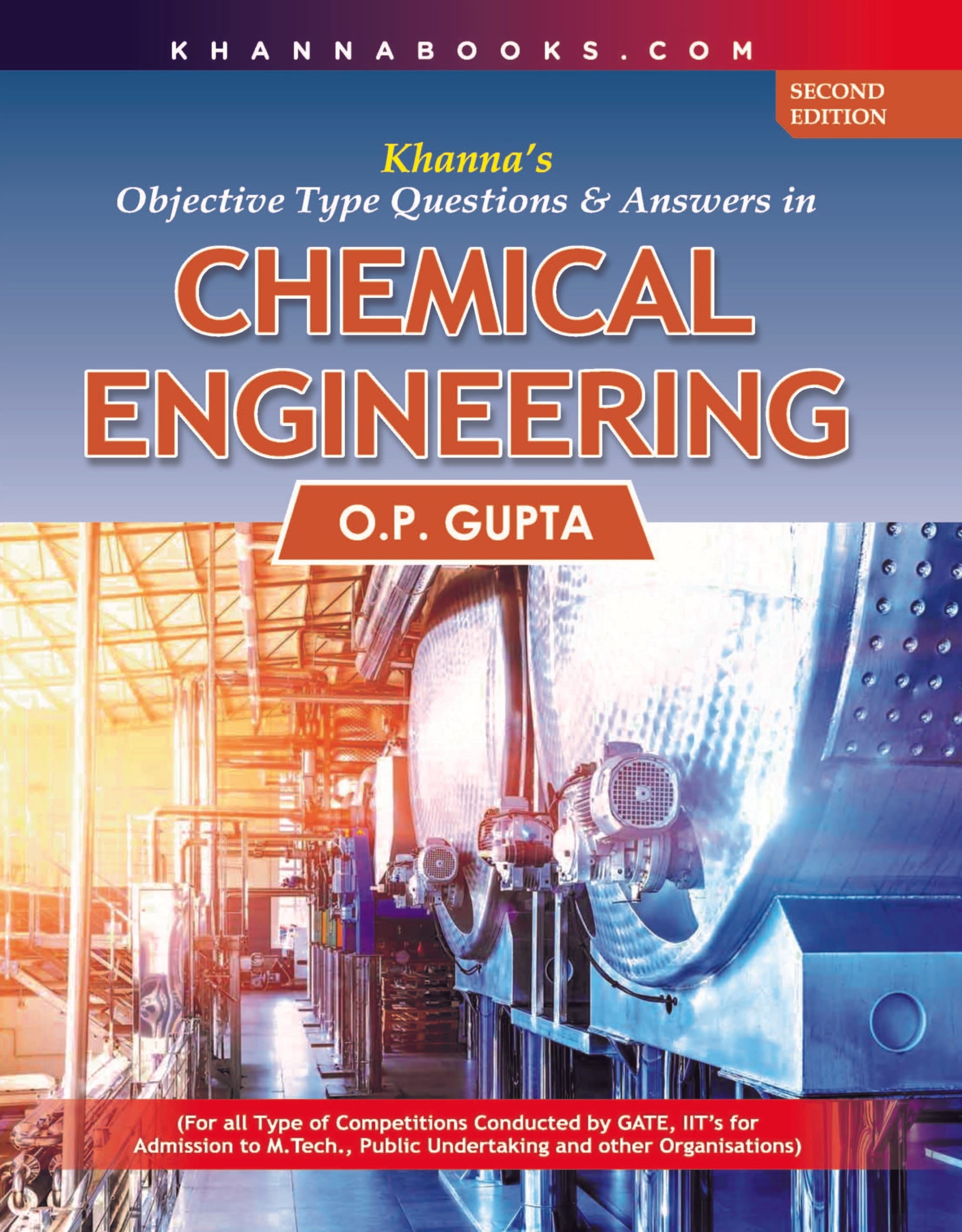 Khanna's Objective Type Questions & Answers in Chemical Engineering