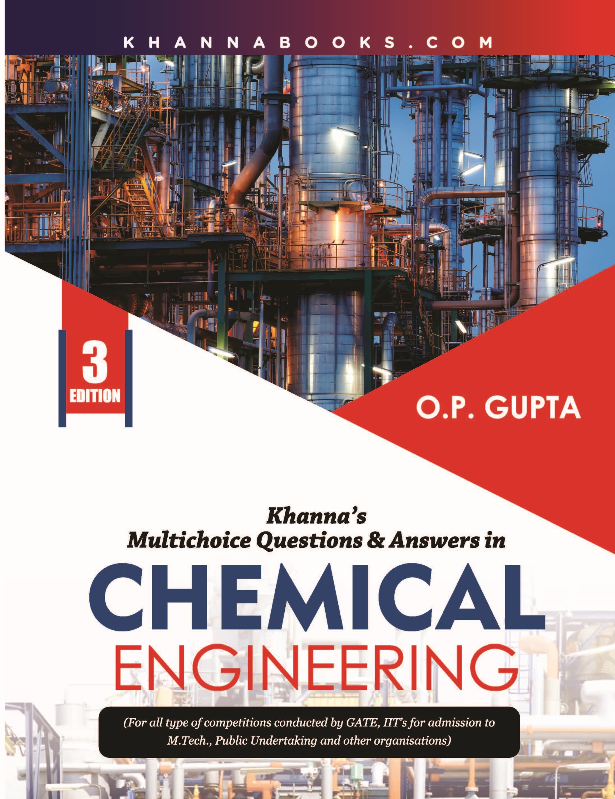 Khanna's Multi-Choice Questions and Answers in Chemical Engineering