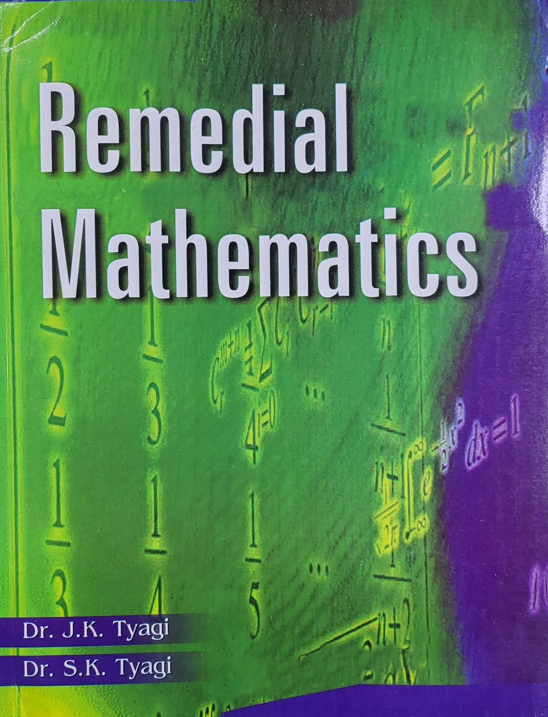 Remedial Mathematics