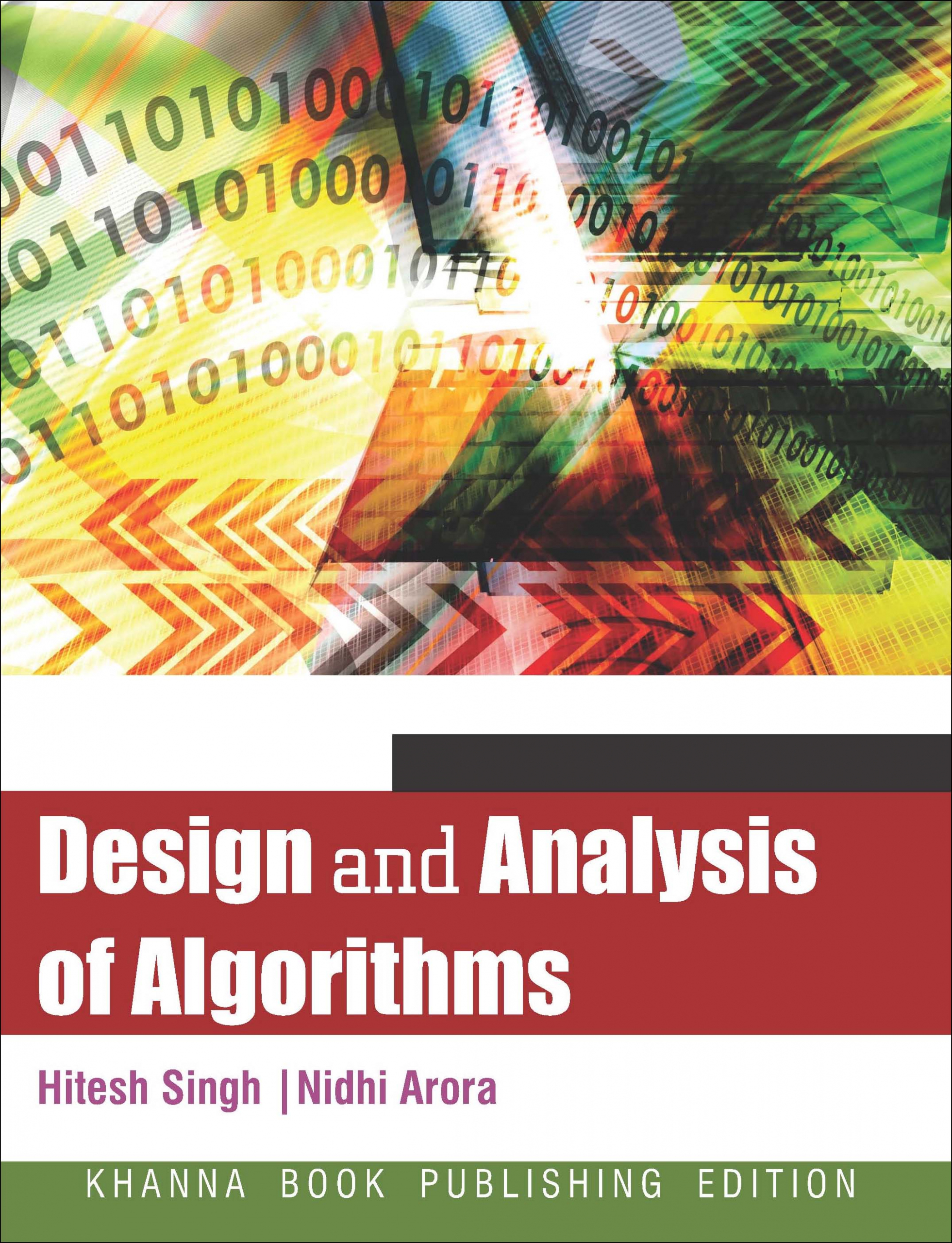 Design and Analysis of Algorithms