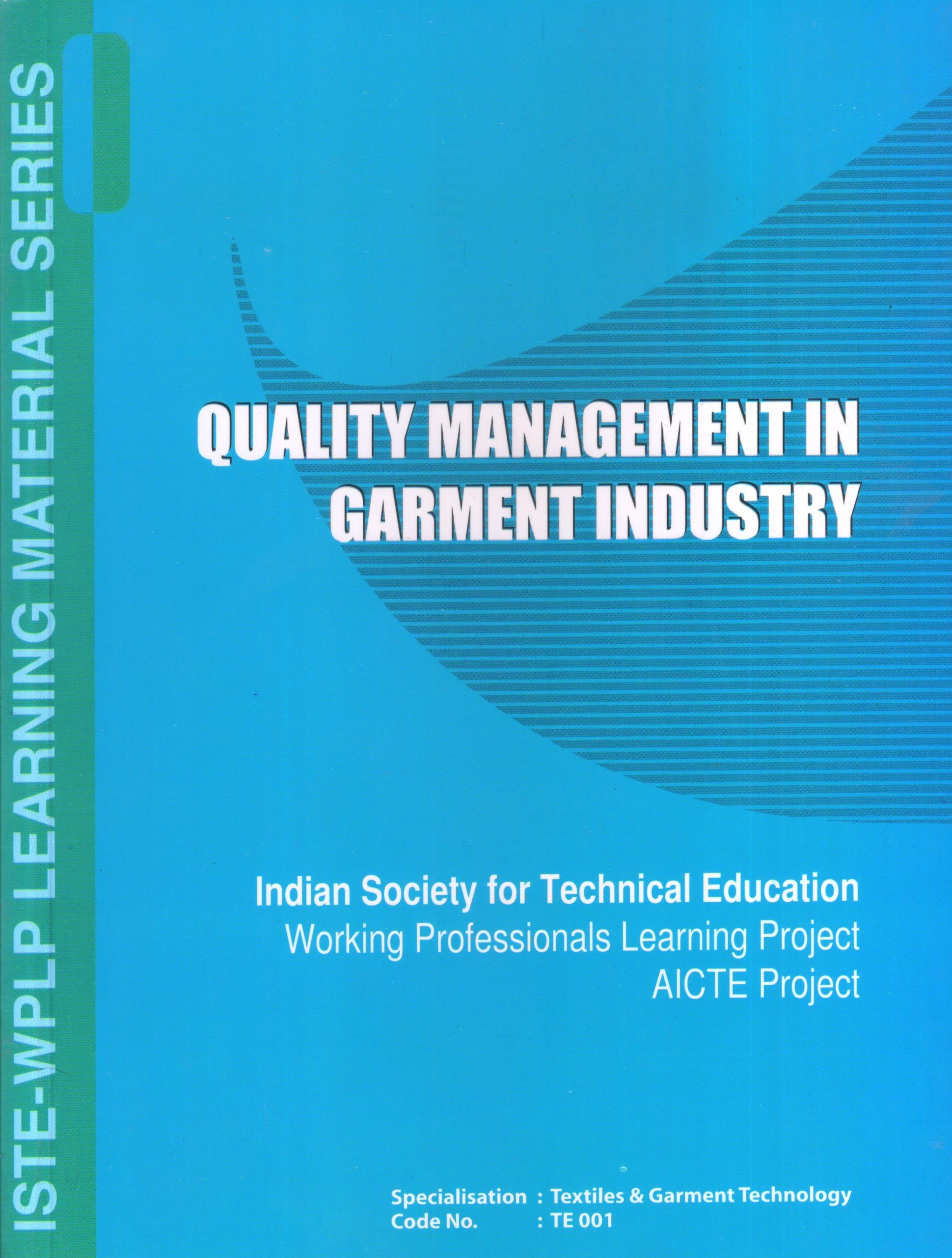 Quality Management in Garment Industry